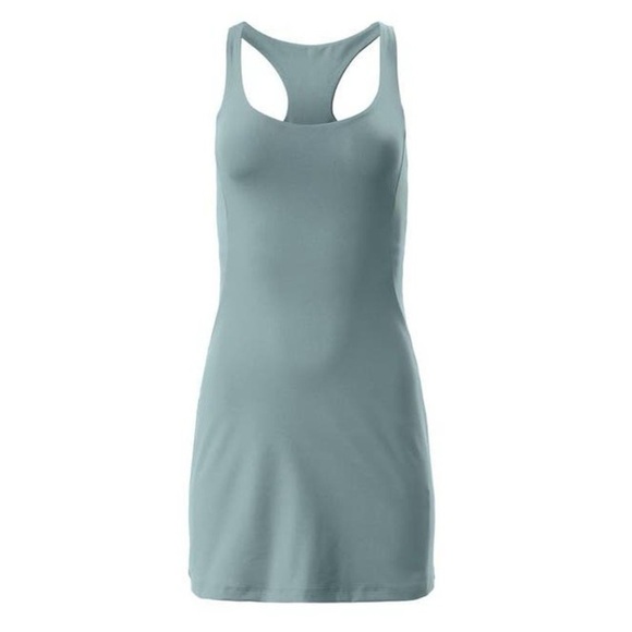 GIRLFRIEND COLLECTIVE Paloma Racerback Dress Lagoon (D7) - Picture 3 of 6